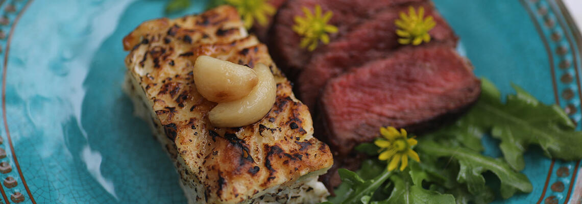 Cauliflower Gratin with Strip Steak 4_0