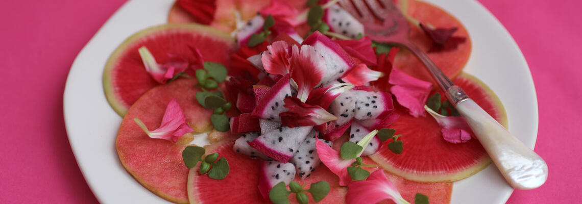 Watermelon_Radish-Hidden_Rose_Apple_Salad