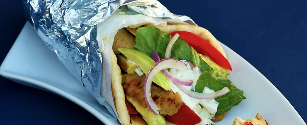 Chicken Gyro with Tzatziki