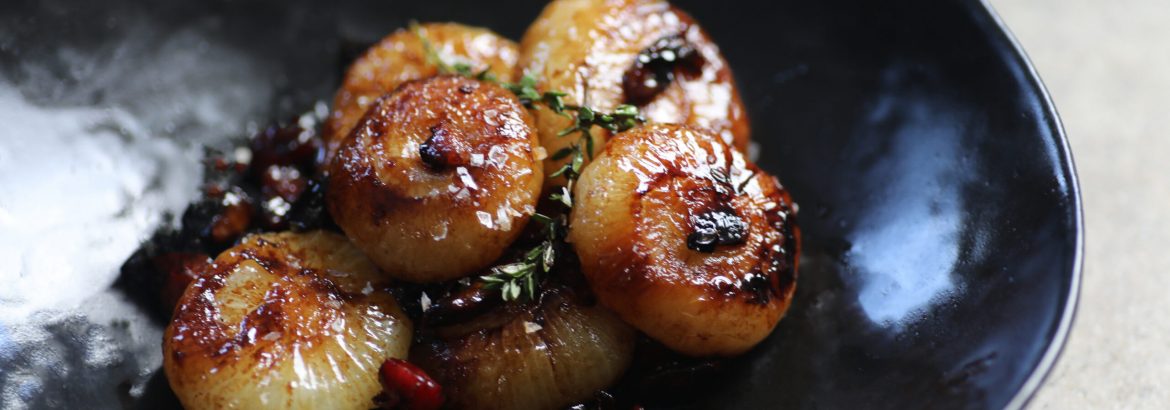 Balsamic Glazed Cipollini Onions 9