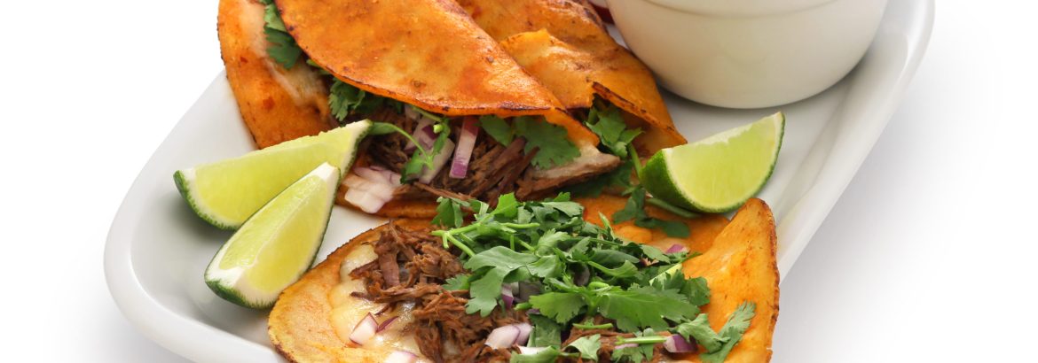 homemade beef birria tacos, mexican food