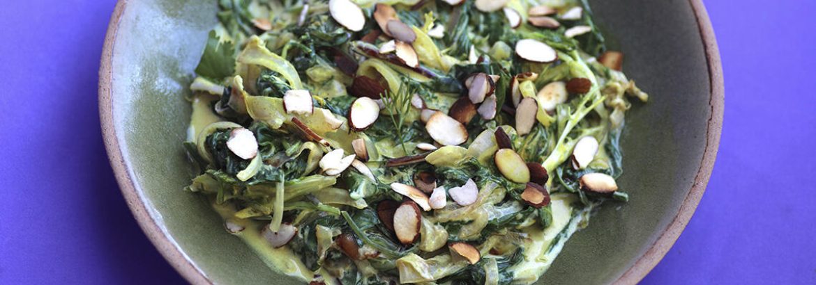 Creamed_Aromatic_Greens_with_Kale_and_Almonds