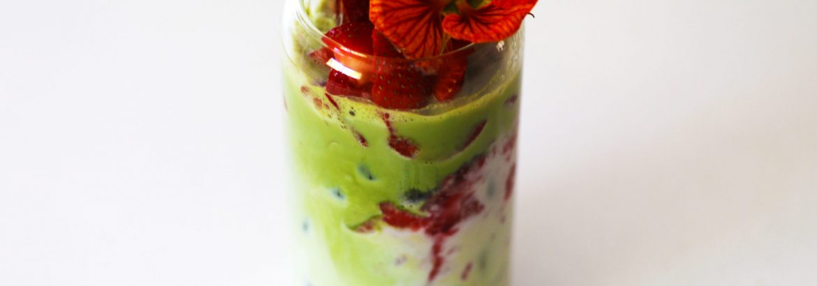 Match Pandan Strawberry Drink 2