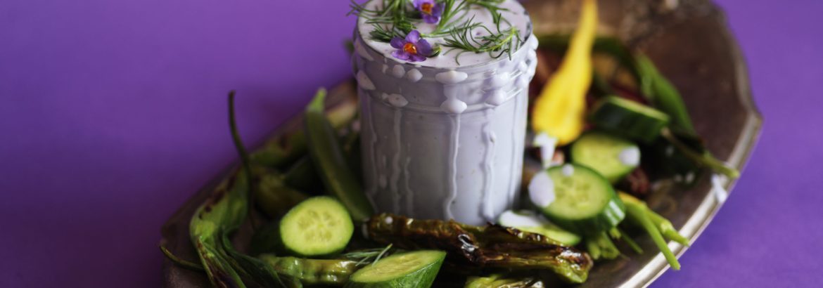 Modern Crudite with Purple Ranch 3